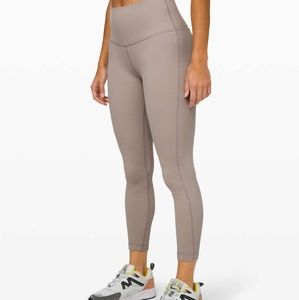 Lululemon leggings 6 dark chrome align